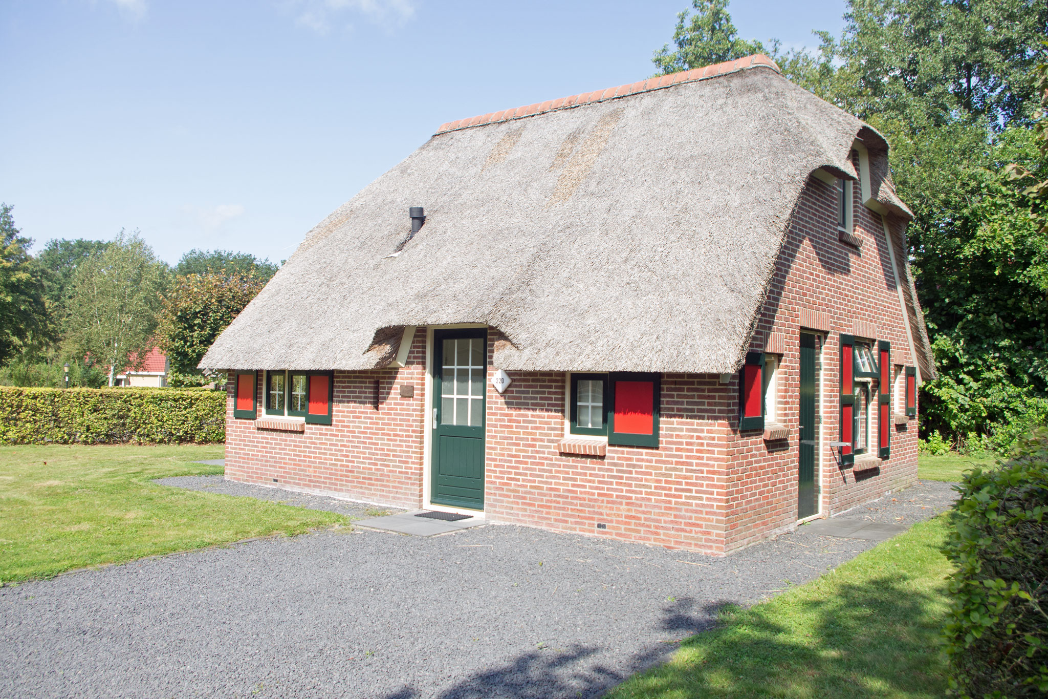 Voorkant vakantiehuis